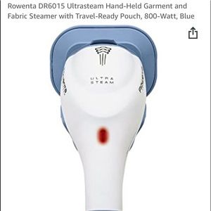 Rowenta hand held steamer